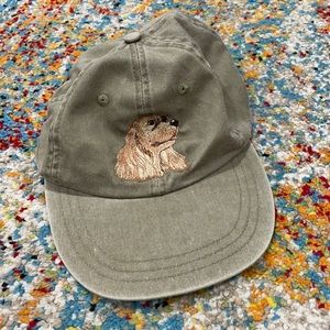 3/$15 Head Shots Canvas Hat with embroidered Dog
